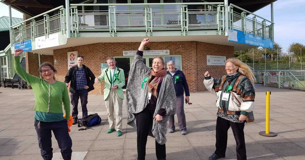 Hastings Greens after the election count